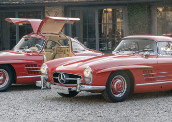 Boxenstopp im Seehaus: 300 SL-Rallye zu Gast